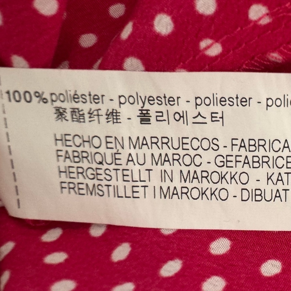 Zara Red and White Polka Dot Dress - Picture 14 of 14